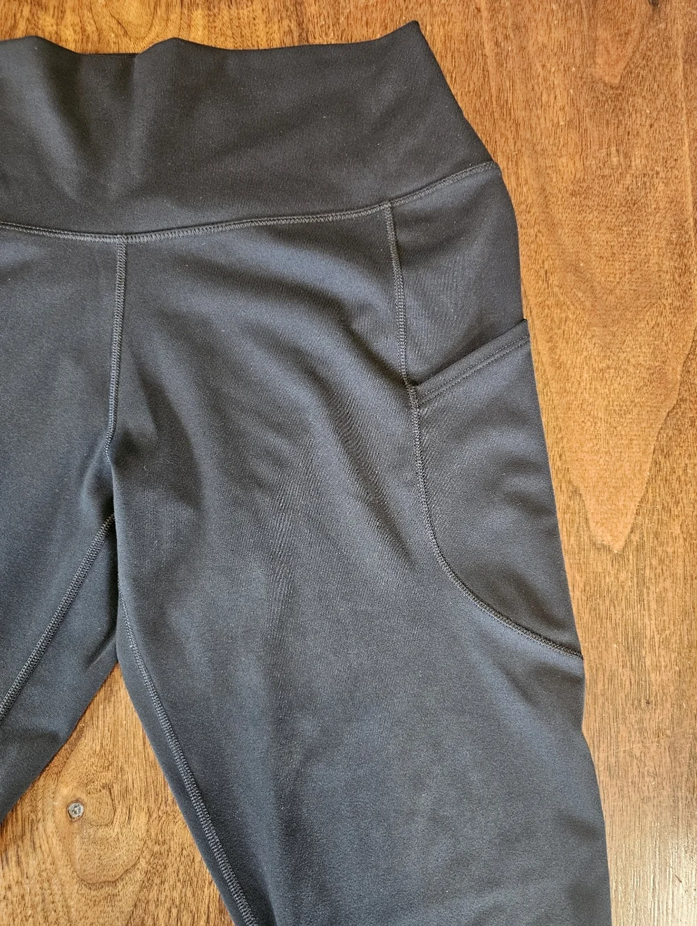 Womans Nike Dri Fit Leggings In Black Size Large